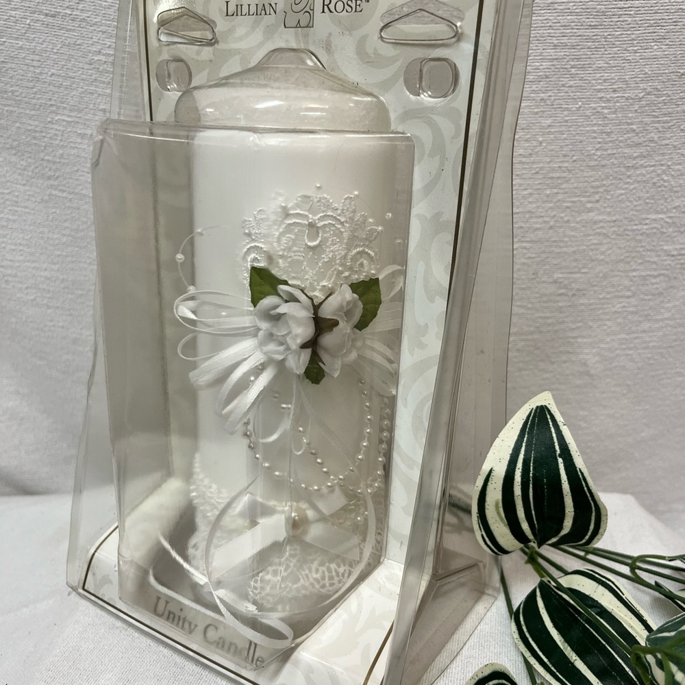 Lillian Rose Unity Candle 9 inches #45 - Picture 2 of 3